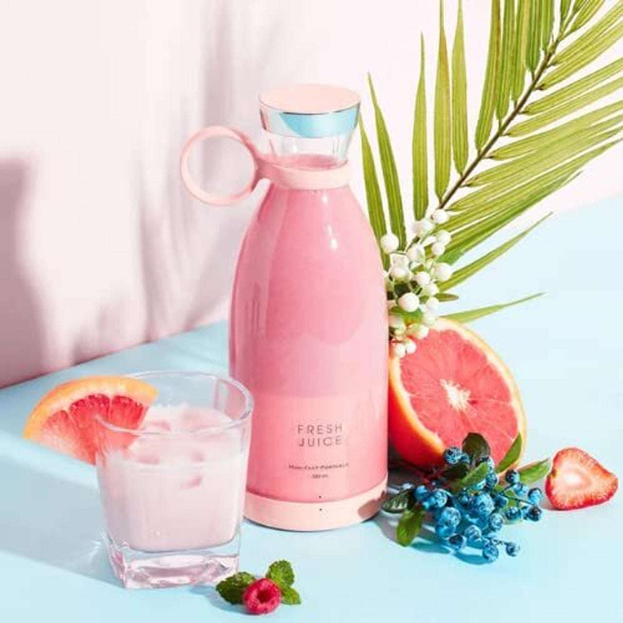 Electric Portable Mini Juicer Blender Bottle Mixer Juicer Jar