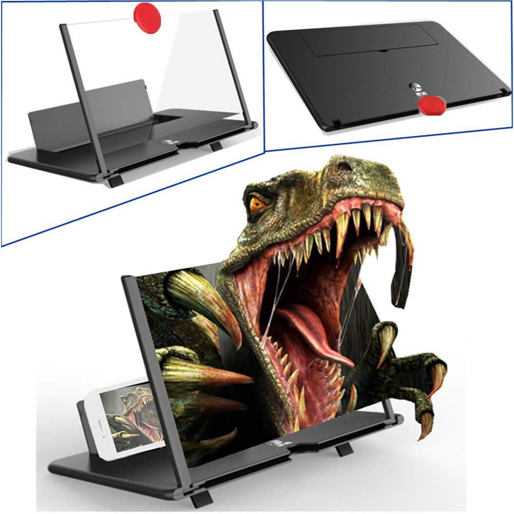 3D HD Screen Magnifier & Phone Holder