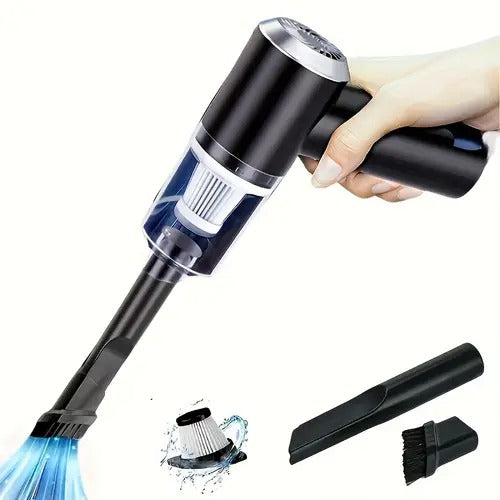 Mini Portable Vacuum Cleaner – USB Rechargeable Handheld Dust & Air Blower for Home, Car & Keyboard