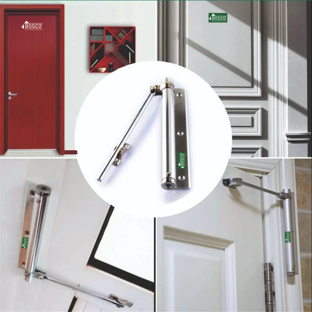Automatic Door Closer – Adjustable Speed & Silent Operation