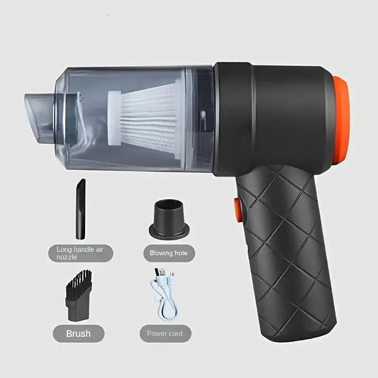 Mini Portable Vacuum Cleaner – USB Rechargeable Handheld Dust & Air Blower for Home, Car & Keyboard