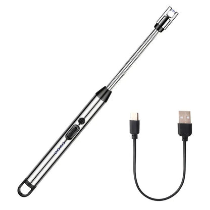 Rechargeable Arc Electric Lighter – Flameless USB Plasma Lighter with Flexible Neck