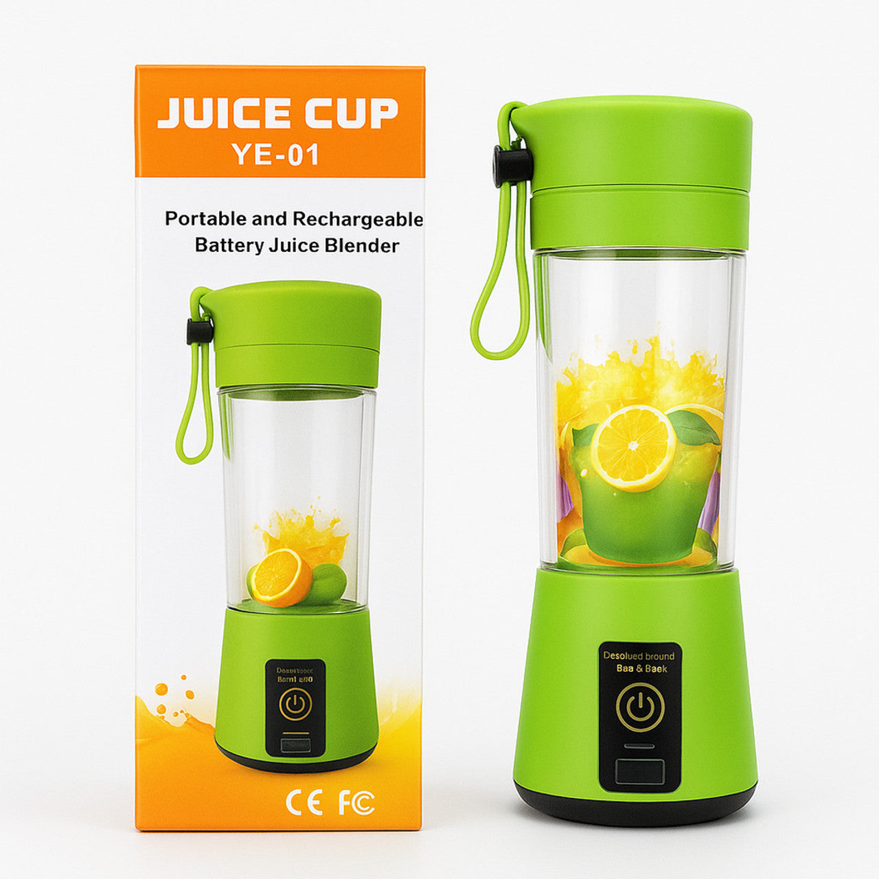 USB Rechargeable Portable Juicer Blender – 6 Blade 2200 W Juicer Mixer Grinder