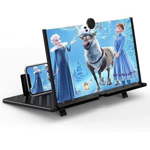 3D HD Screen Magnifier & Phone Holder