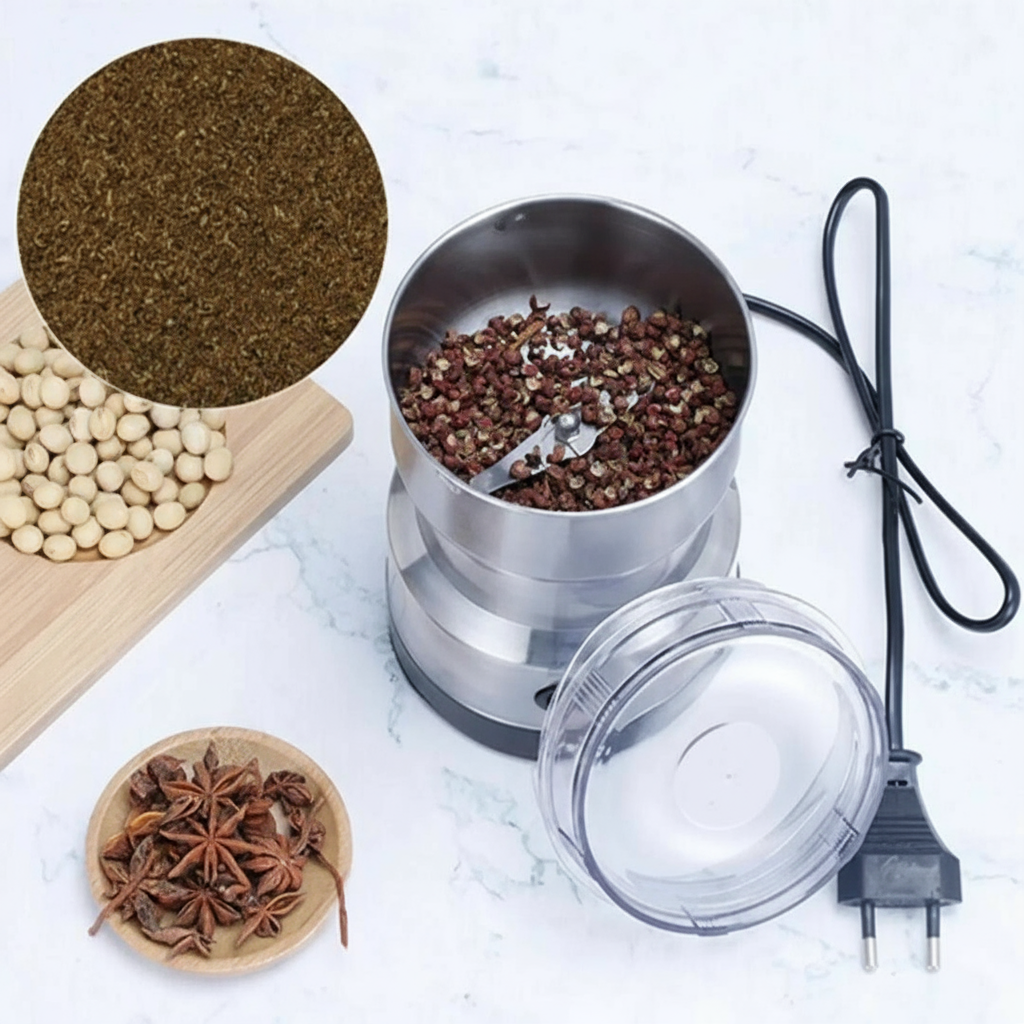 Stainless Steel Nima Mini Mixer Grinder 200 W Mixer Grinder