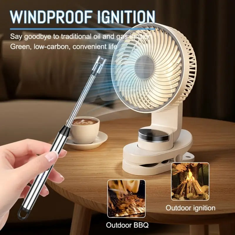 Rechargeable Arc Electric Lighter – Flameless USB Plasma Lighter with Flexible Neck