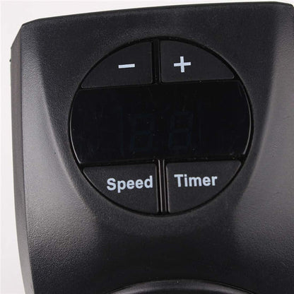 400W Plug-in Handy Heater with Digital Temperature Control, LED Display & Timer | Portable Mini Room Heater